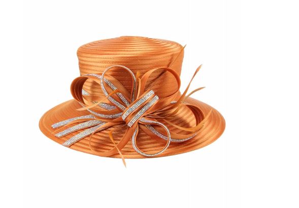 - Stone Trim Lopped Bow Braid Hat Church hat ChicHeadwear Bling Stone Trim Looped Bow Braid Hat - White  main image 3